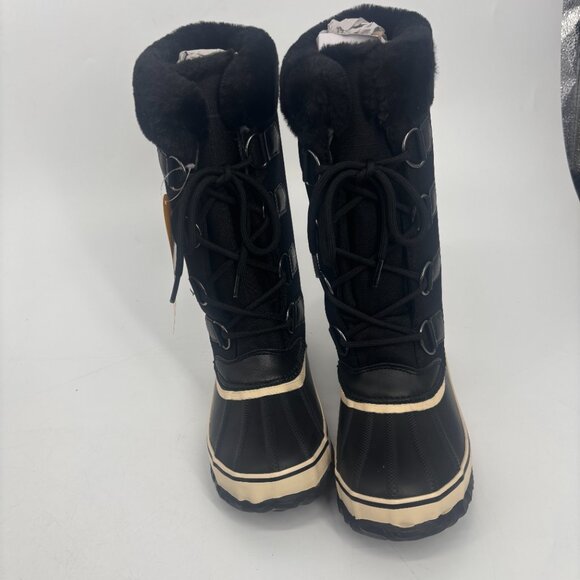 JBU by Jambu Women's Mid-Calf Lace Up Stormgate Snow Boots Black Size 7M NWB - Picture 3 of 9